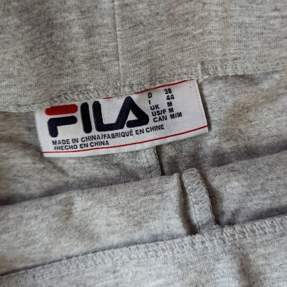 FILA Heather Gray Biker Shorts sz Medium - Picture 2 of 6